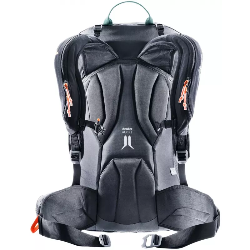 Deuter Alproof 30 SL laviinipakett - Must/Roheline denim
