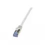 Võrgukaabel LogiLink Cat6a S/FTP RJ-45 1.5m Hall