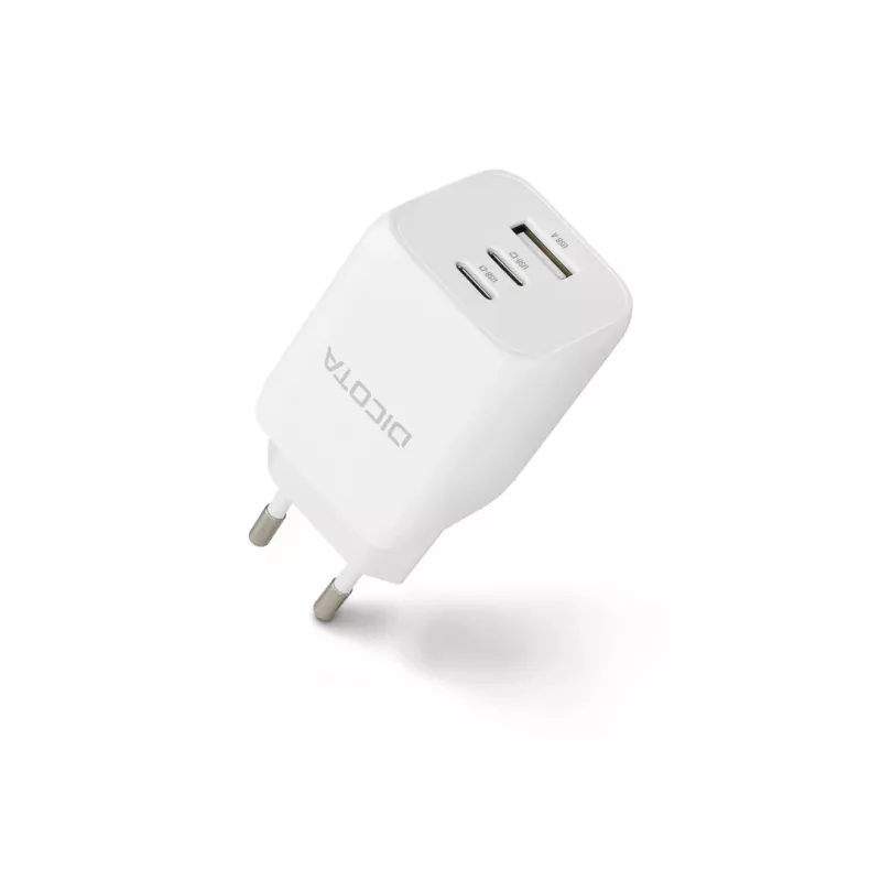 DICOTA D32054 universaalne mobiilseadme laadija Valge AC Kiirlaadimine Siseruumides
