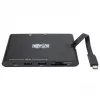 USB-C dokk - 4K HDMI, VGA, USB 3.2 Gen 1, USB-A/C jaotur, Gigabit Ethernet, mälukaardipesad, 100 W PD-laadimine