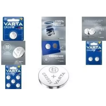 Ühekordne aku Varta CR3032 Aluseline 3,2 mm kõrgus 3 cm läbimõõt