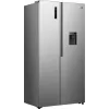 Gorenje HZF55082 NRS917E41XWD G400, eraldiseisev, Ameerika tüüpi uks, hall, 2 ust, puutetundlik, LED