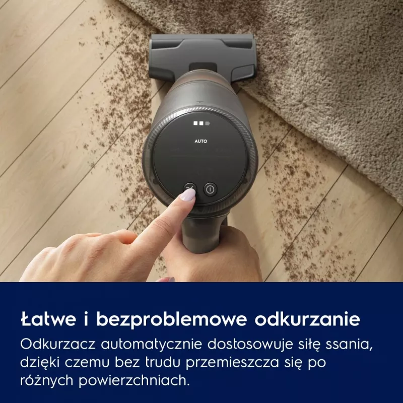 Electrolux EP82AB25UG püstolmuimeja/elektriline luud Aku Kuiv Tsükloniline Kotita 0,4 L 100 W Hall