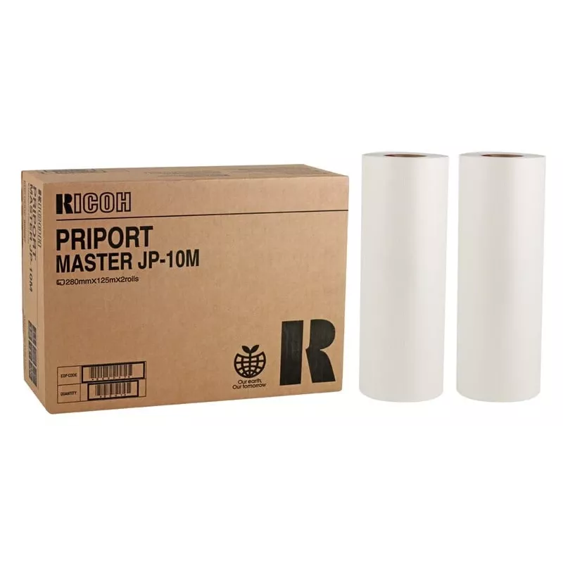 Ricoh Priport Master JP-10M (893027) (2 RULLI/pakendis) 280x125 mm digitaalse duplikaatori tarvikud