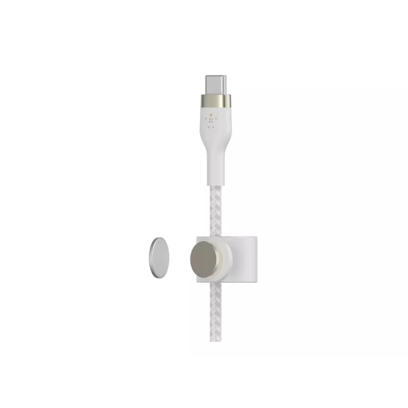 Belkin BOOST CHARGE - Lightning-Kabel - 24 pin USB-C männlich zu Lightning männlich - 2 m - weiß - für Apple iPad/iPhone/iPod (Lightning)