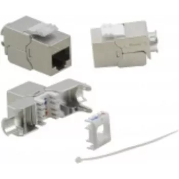 Keystone-moodul helos Cat 6a 180° Premium GHMT sertifitseeritud 4PPoE