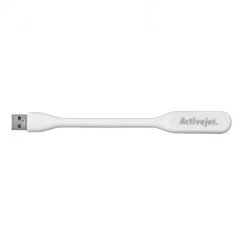 Activejet USB LED arvutilamp Valge