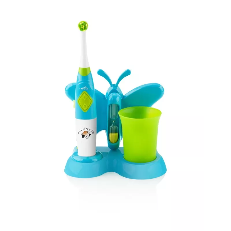 Laste pöörlev-võnkuv hambahari Eta Tooth Fairy 1294 90080 sinine roheline valge