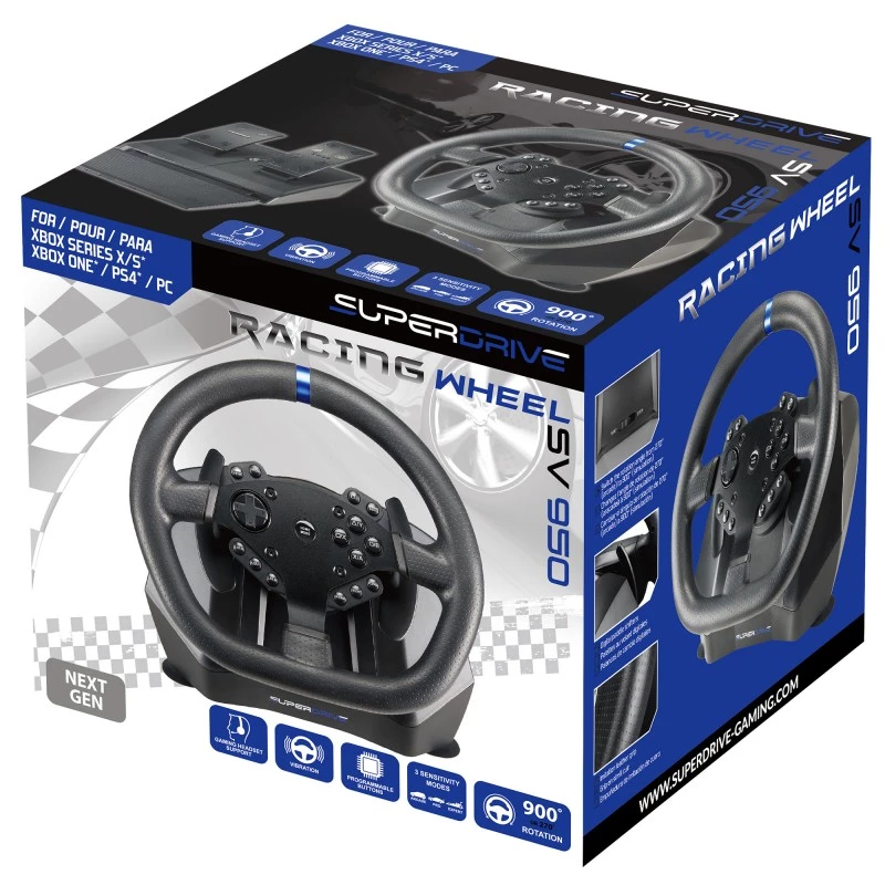Rool + pedaalid Subsonic SA5640-NG Must PC PlayStation 4 Xbox One