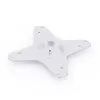 Adapter plaat WANBO LAEKLAMBERI TARVIKUD Alumiinium Hõbedane 170x170mm