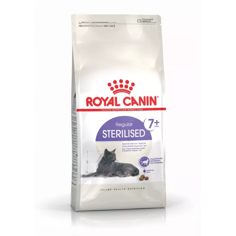 ROYAL CANIN Sterilised 7+ - kuiv kassitoit - 10 kg