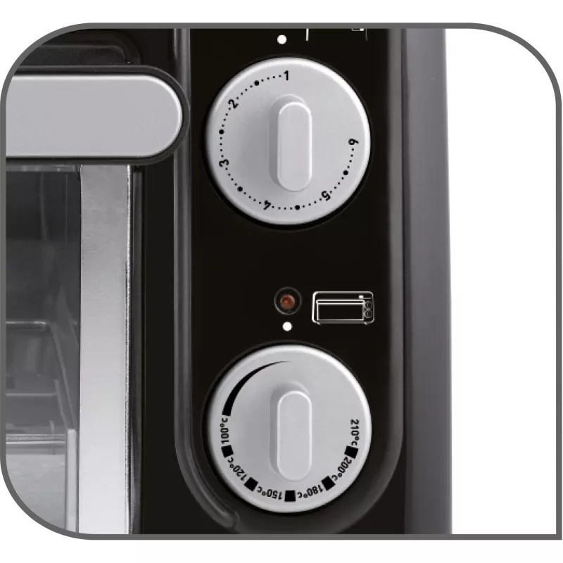 Röster Tefal TL6008 2 viilu(d) 1300 W Alumiinium Must