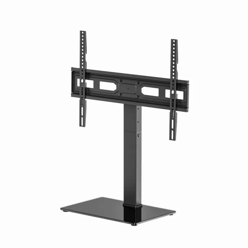 Põranda-TV-alus GEMBIRD TVS-D75S-01 37–75-tollistele teleritele, terasest, reguleeritav kõrgus ja kalle, VESA 75x75–600x400, 40 kg kandevõime