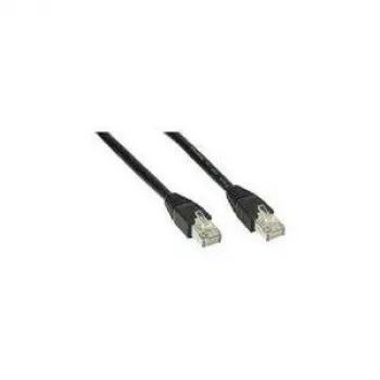 Wentronic Goobay CAT 5e patch-kaabel, SF/UTP, must, 2 m - CCA vase segu (68669)