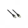 Wentronic Goobay CAT 5e patch-kaabel, SF/UTP, must, 2 m - CCA vase segu (68669)