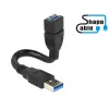 USB-kaabel DeLOCK 0,15m 2xUSB3.0-A
