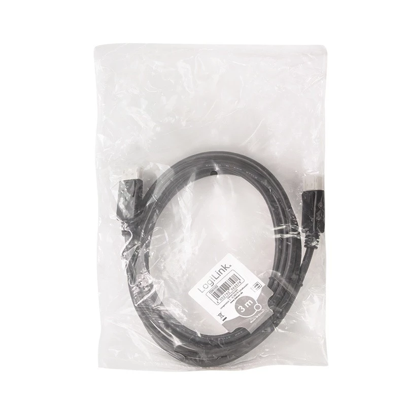 LogiLink DisplayPort kaabel 3 m Must CD0102