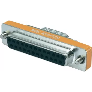 Jadaadapter DIGITUS 10070136, 1x D‑SUB 25-kontaktiline emane 1x D‑SUB 9-kontaktilise isase vastu