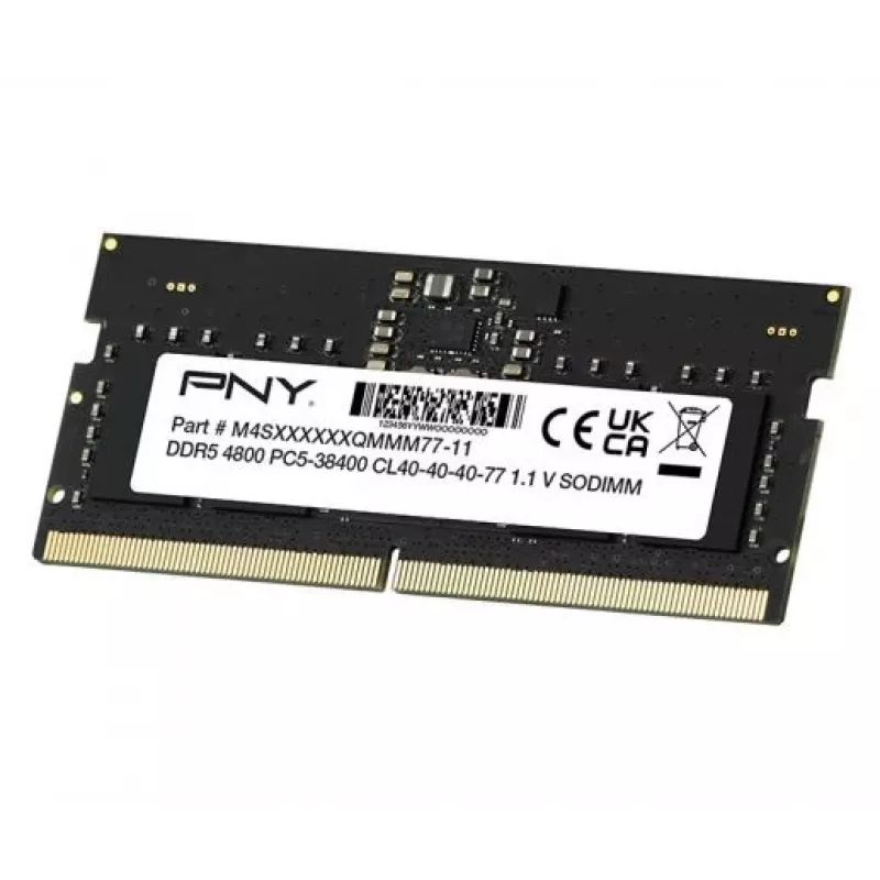 Sülearvuti mälu PNY DDR5 16GB SODIMM 4800
