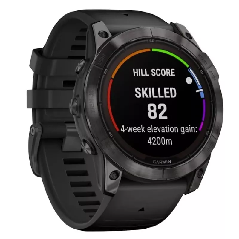 Nutikell GARMIN fēnix 7X Pro 51 mm, 1,4 tolli (3,56 cm) MIP 280×280, puutetundlik, Wi‑Fi, GPS, 32 GB, must