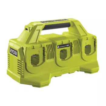 207203 Ryobi 18V / 6-pordi akulaadija
