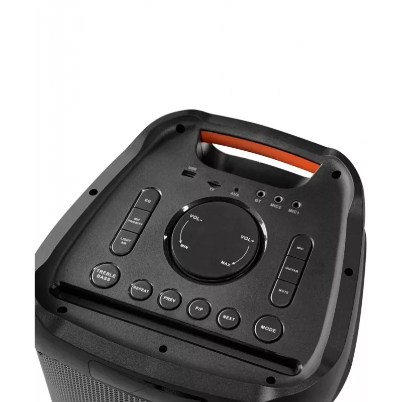 Karaokesüsteem Blaupunkt PB10DB 1000W juhtmega mikrofon LED-ekraan