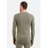 ODLO BL TOP crew neck l/s ACTIVE WARM pikavarrukaga termopesu, suurus M, hall