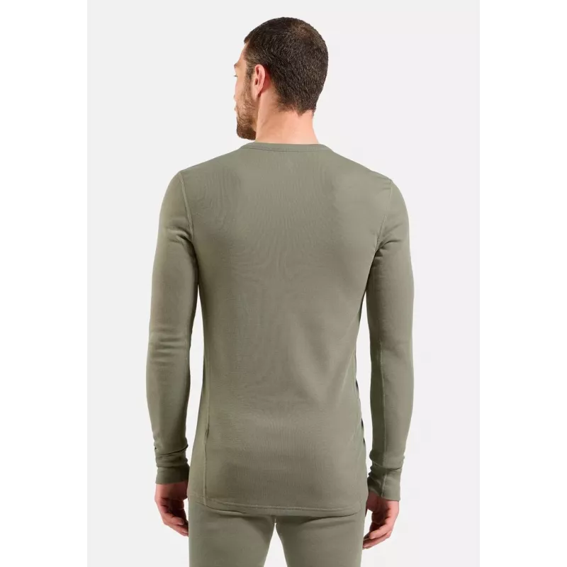 ODLO BL TOP crew neck l/s ACTIVE WARM pikavarrukaga termopesu, suurus M, hall