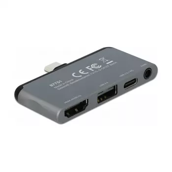 Dokkimisjaam tahvelarvuti Apple DeLOCK Mini dokkimisjaam 4K 60 Hz