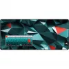 Klaviatuur Sharkoon SKILLER SGK50 S3 Design Bundle D1 hall-roheline punane — juhtmega mänguriklaviatuur, kompaktne paigutus