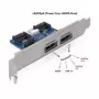 Pesa kronstein DeLOCK 61725 2x eSATAp 5V/12V liidesekaardid/adapter