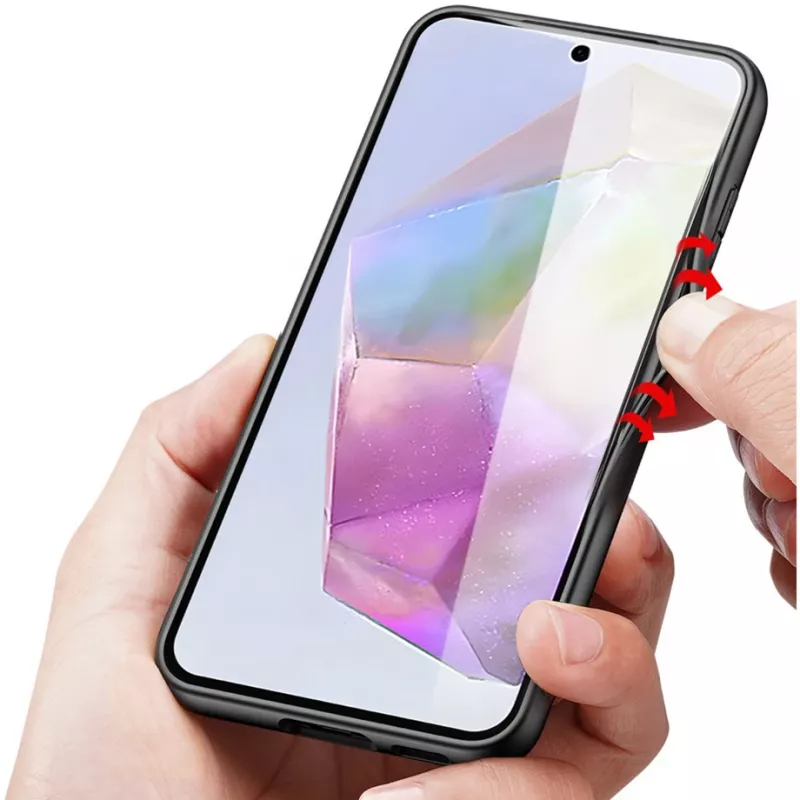 StyleShell NYLO, telefoniümbris must, Samsung Galaxy A36 5G