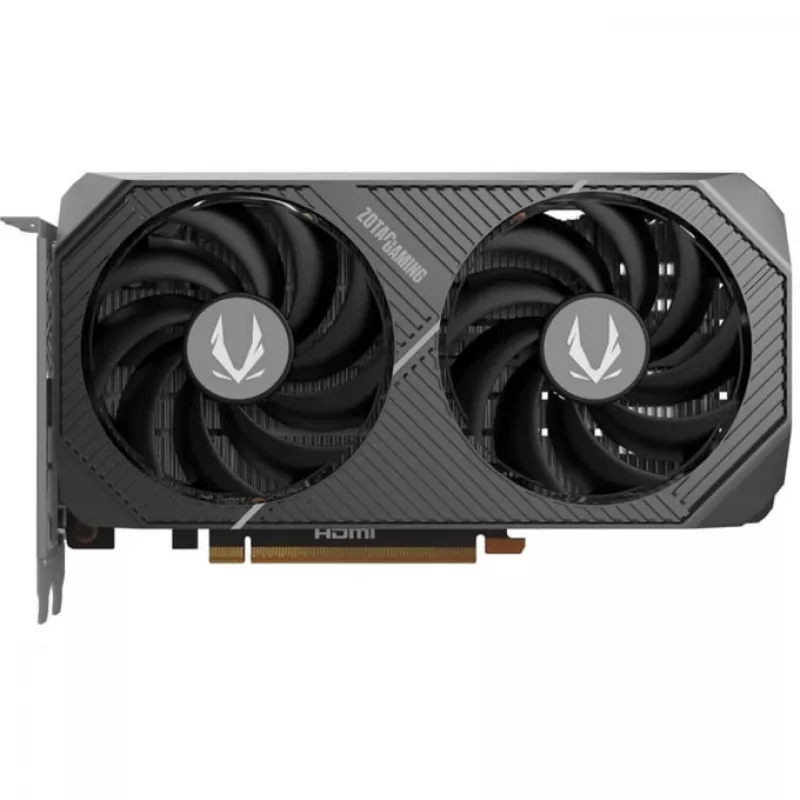 Graafikakaart ZOTAC GeForce RTX 5050 Twin Edge — 8 GB GDDR6, 128-bit, PCIe x8 5.0, kahe ventilaatoriga aktiivne jahutus