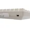 Juhtmega mehaaniline klaviatuur White Shark Shinobi-2 (GK-004211) — USA paigutus, punased lülitid, valge