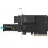 PCIe adapterkaart icybox MB312M4P-B — 2× M.2 NVMe PCIe 4.0 x8 (bifurkatsioon)