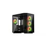 PC tornikorpus KRUX Empero KRXD010, ATX, must — toetab GPU-sid kuni 420 mm, CPU jahuteid kuni 155 mm, 2x 3,5-tollist + 3x 2,5-tollist sahtlit