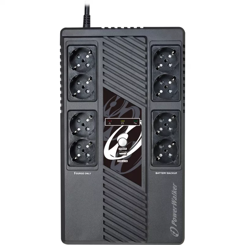 PowerWalker VI 800 MS - UPS - 480 vatti