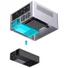 PC korpus Jonsbo N10 minitorn ITX hõbedane