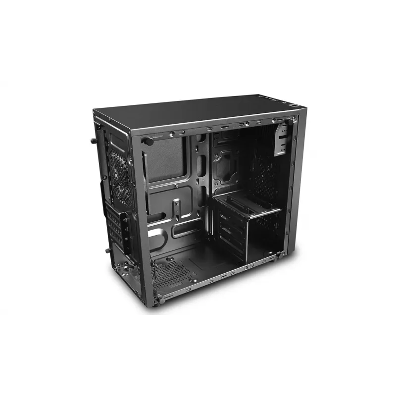 Arvuti korpus DeepCool Matrexx 30 Mini Tower — Micro ATX, karastatud klaas, 3x3.5 tolli / 2x2.5 tolli pesad, GPU kuni 25 cm