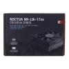 CPU jahuti Noctua NH-L9I-17XX chromax.Must — Madalprofiiliga LGA1700 jahuti, 92 mm ventilaator, 37 mm kõrgus