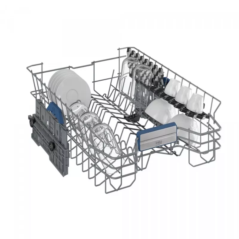 Paigaldatav nõudepesumasin BEKO BDFS26123AQ, 45 cm, 10 komplekti, 49 dB, antratsiit
