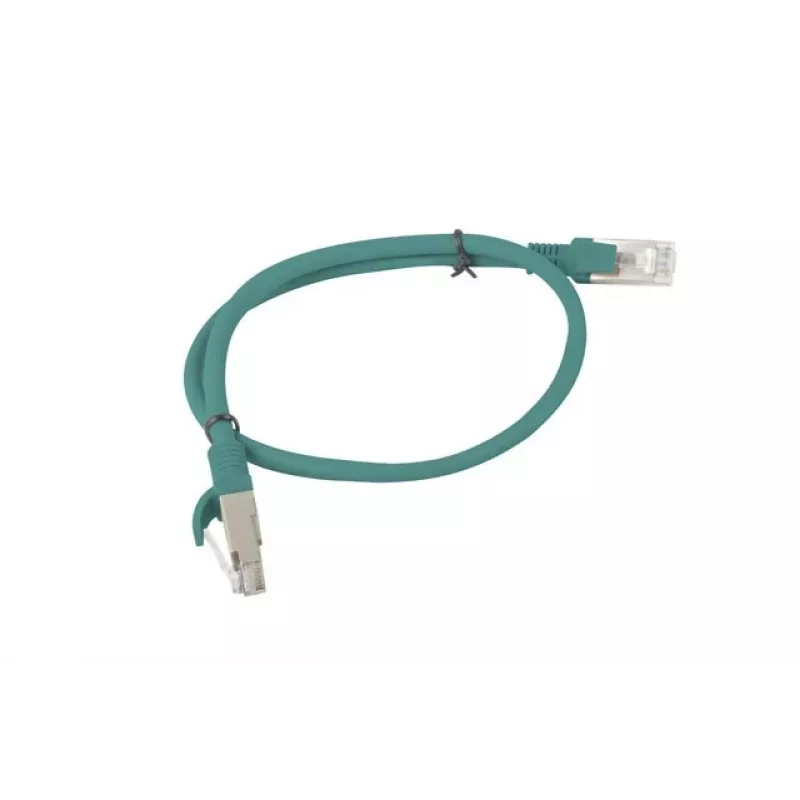Paigalduskaabel LANBERG PCU6-20CC-0050-G RJ45 Cat.6 0,5 m U/UTP CCA 24 AWG roheline