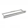 Keystone, moodulikandur, 48,30 cm (19) patch-paneel 24x TP-moodulile, 1U, Lich (S216321)