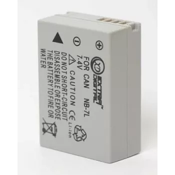 Aku extra digital NB-7L Liitium-ioon 3,7 V 1120 mAh ühilduvatele Canoni seadmetele