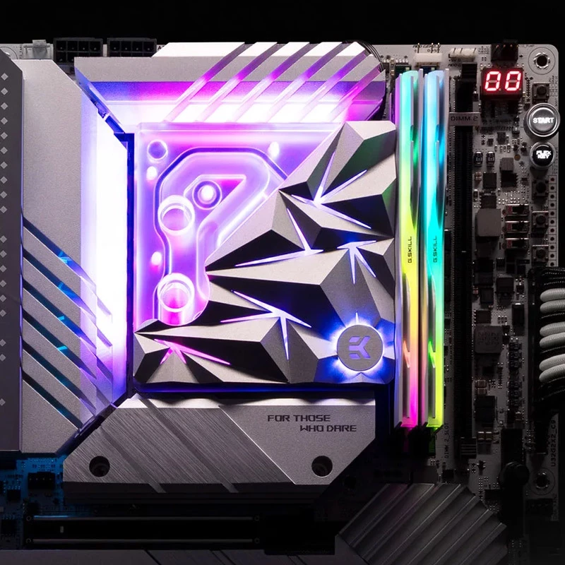 EK Water Blocks EK-Quantum Velocity² Edge D-RGB - 1700/1851 Silver Special Edition