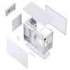 PC Case Jonsbo D41 STD Midi Tower Valge