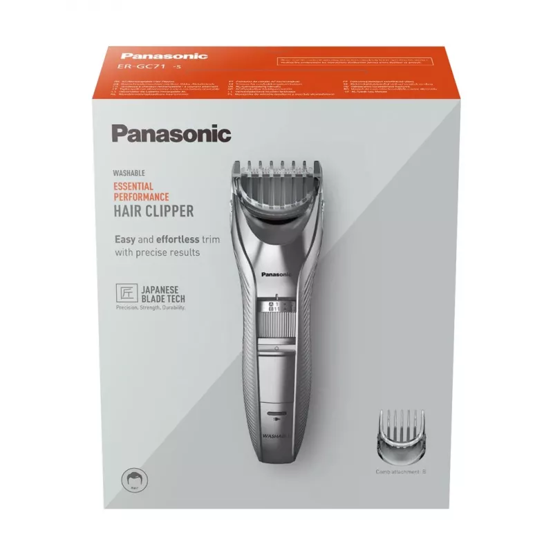 Juukselõikusmasin Panasonic ER-GC71 Hõbedane