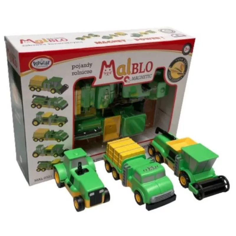 Popular Playthings - Mix or Match Vehicles Farm (kakskeelne)