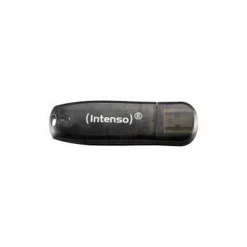 MÄLUPULK VÄLKLAMP USB2 16GB/MUST 3502470 INTENSO