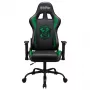 Subsonic SA5609-H2 kontoritool polsterdatud istme ja polsterdatud seljatoega must punane